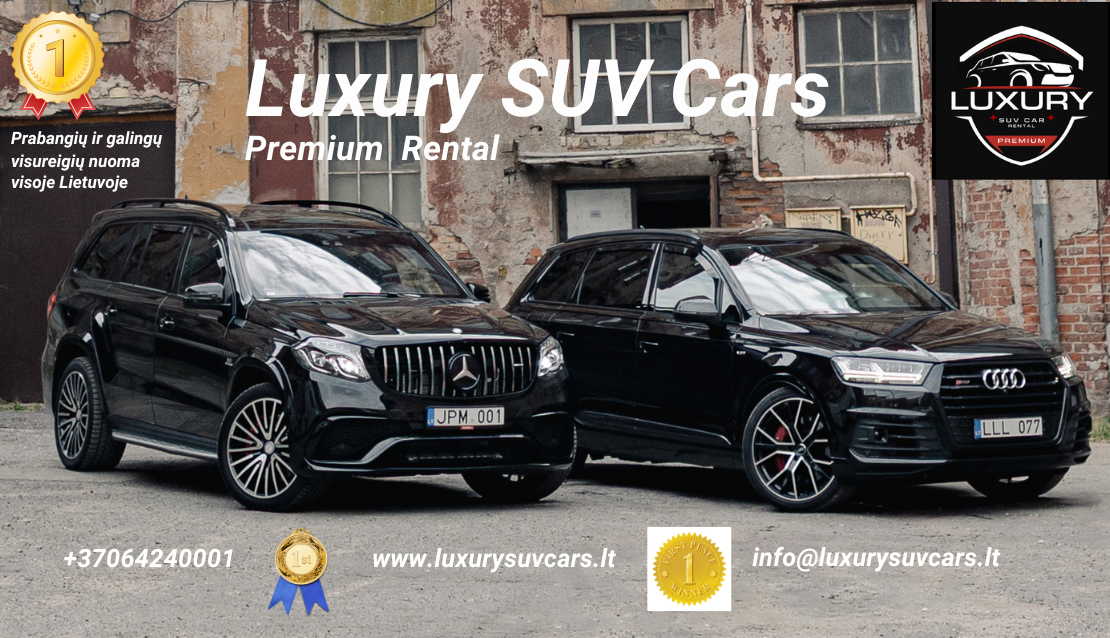 Luxury SUV Cars kontaktinė informacija